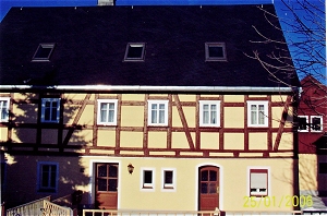 denkmalgeschütztes Haus